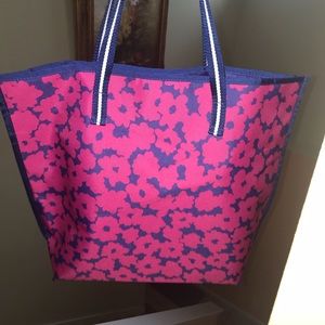 Clinique Floral Tote Bag